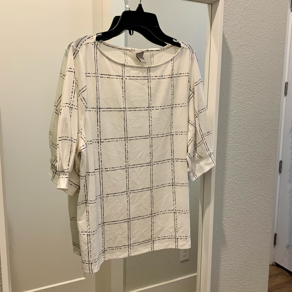 H&M Crêped Jersey Top | Work Blouse
